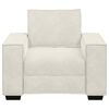 vidaXL Sofa Fotel Kremowy 100x78x84 cm Aksamit