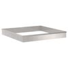 vidaXL Płoty ślimakowe 12 szt. 100 x 3,5 x 25 cm Stal nierdzewna