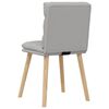 vidaXL Krzesła do jadalni 4 szt. Tkanina Cloud Grey