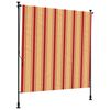 vidaXL Zewnętrzna Roleta Rolkowa Wielokolorowe 200 x 270 cm
