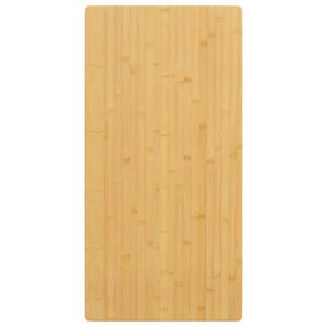 vidaXL Blat do stołu, 50x100x1,5 cm, bambusowy