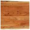 vidaXL Blat stołu, 60x60x3,8 cm, drewno akacjowe, naturalna krawędź