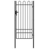 vidaXL Brama ogrodzeniowa BOXTEL 103 x 250 cm Stal malowana proszkowo
