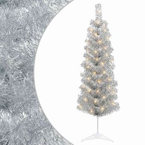 vidaXL Sztuczne smukłe drzewo bożonarodzeniowe 150 cm 150 LED