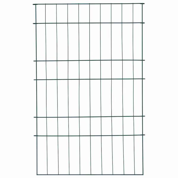 vidaXL Zestaw Ogrodzenia Stawu 8 pcs Zielony 50 x 80 cm Stal
