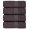 vidaXL Ręczniki, FROGN, 4 szt., antracyt, 15x21 cm, 360 g/m&sup2;