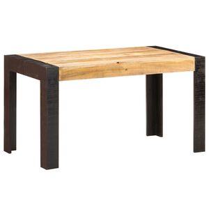 vidaXL St&oacute;ł jadalniany, 140 x 70 x 76 cm, lite surowe drewno mango