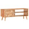 vidaXL Szafka pod TV, 100 x 30 x 40 cm, lite drewno akacjowe