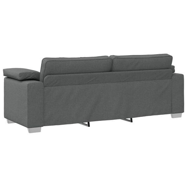 vidaXL Sofa Ciemnoszary