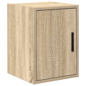 vidaXL Garażowa szafka ścienna Sonoma Oak Drewno klejone