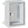 vidaXL Szafka sterownicza Szary 32 x 13 x 33 cm Plastik ABS