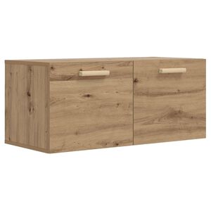 vidaXL Szafka ścienna Do montażu na ścianie Dąb artisan