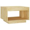 vidaXL Stolik kawowy, 50x50x33,5 cm, lite drewno sosnowe