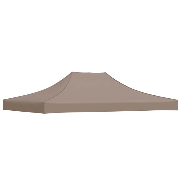 vidaXL Dach do namiotu imprezowego, 4,5 x 3 m, taupe, 270 g/m²