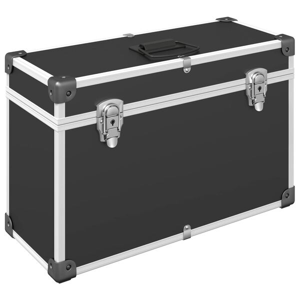 vidaXL Uchwyty do szafek Czarny 85 x 45 mm Metal