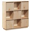 vidaXL Szafka, 110,5x35x117 cm, lite drewno sosnowe