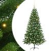 vidaXL Choinka z 150 diodami LED z podstawą Zielony 150 cm PE
