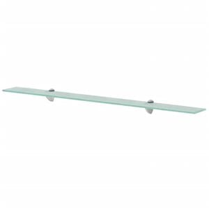 vidaXL Podwieszana p&oacute;łka szklana 100x20 cm 8 mm