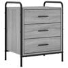 vidaXL Szafka Nocna Szary Sonoma 48 x 36,5 x 60 cm Drewno inżynieryjne
