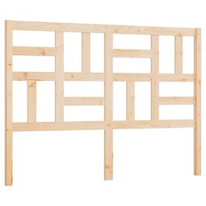 vidaXL Wezgłowie ł&oacute;żka, 166x4x104 cm, lite drewno sosnowe