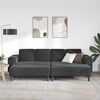 vidaXL Sofa do salonu 3 pcs Czarny