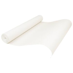 vidaXL Tapeta 3D Solid kremowobiały 10 x 0,53 m Tkanina nienałożona