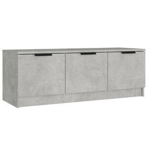 vidaXL Szafka pod telewizor, szarość betonu, 102x35x36,5 cm