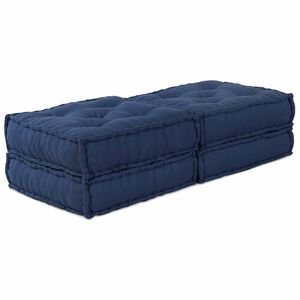 vidaXL Modularna jednostka sofy 2 szt. tkanina Indygo 140 x 70 x 36 cm