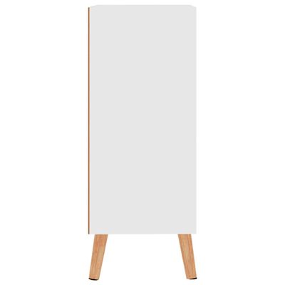 vidaXL Szafka, biała, 60x30x72 cm, materiał drewnopochodny