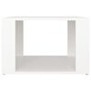 vidaXL Szafka nocna, biała, 57x55x36 cm, materiał drewnopochodny