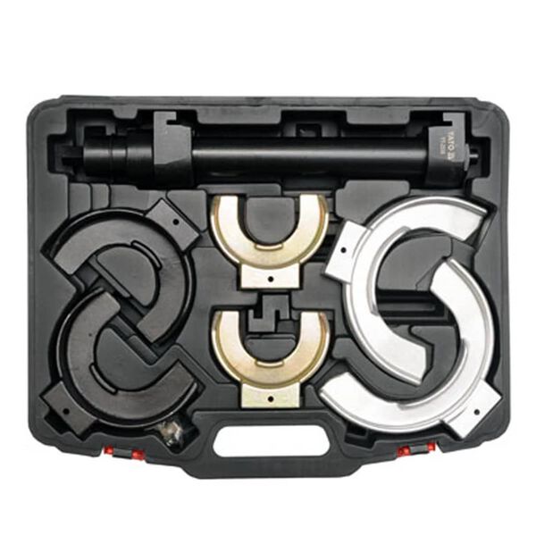 YATO Ściągacz sprężyn zawieszenia z wymiennymi końcówkami