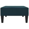 vidaXL Podn&oacute;żek, niebieski, 78x56x32 cm, tapicerowany aksamitem