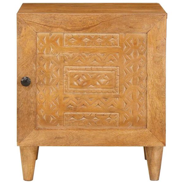 vidaXL Szafka Nocna Jasny Brąz 40 x 33 x 46 cm Lite drewno akacjowe