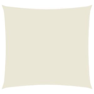 vidaXL Kwadratowy żagiel ogrodowy z tkaniny oxford, 3,6x3,6 m, kremowy
