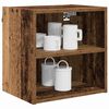 vidaXL Szafka wisząca z przechowywaniem Stare drewno 40 x 29,5 x 40 cm