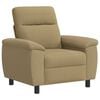 vidaXL Sofa Jasny Brąz 95 x 90 x 95 cm tkanina