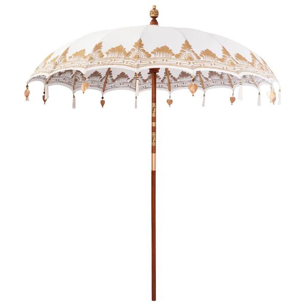 vidaXL Baliński Parasol Kremowy 215 x 215 x 260 cm