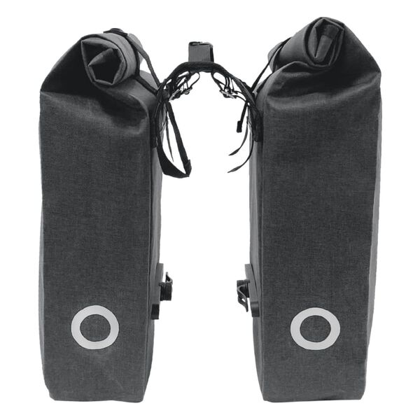 Willex Wodoszczelne sakwy rowerowe, 34 L, szare