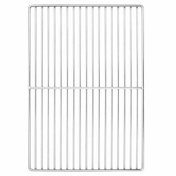 vidaXL Ruszt grillowy Srebrny 47 x 32.5 cm Stal nierdzewna
