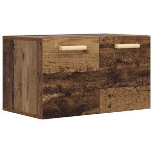 vidaXL Szafka ścienna stare drewno 60 x 36,5 x 35 cm