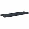 vidaXL Parapet okienny Antracytowy z rysunkiem drewna PVC