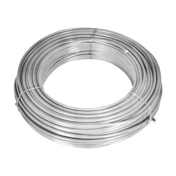 vidaXL Siatka ze słupkami, galwanizowana stal, 15x1,25 m, srebrna