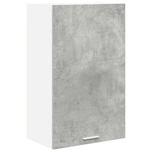 vidaXL Szafka wisząca Betonowa szarość i biel 50 x 31 x 80 cm