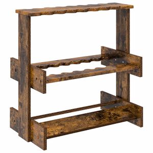 vidaXL Stojak na kij bilardowy Drewno inżynieryjne 60 x 35 x 60 cm