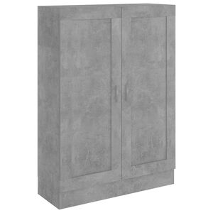 vidaXL Szafka, szarość betonu, 82,5x30,5x115 cm