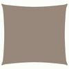 vidaXL Kwadratowy żagiel ogrodowy, tkanina Oxford, 5x5 m, taupe