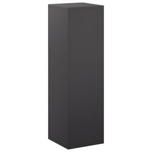 vidaXL Stojak na rośliny Czarny 30 x 30 x 100 cm Stal