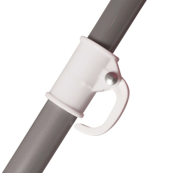 Bo-Camp Parasol ogrodowy, 200 cm, szary