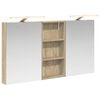 vidaXL Zestaw Szafek Łazienkowych z p&oacute;łką 3 pcs 110 x 10,5 x 60,5 cm