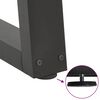 vidaXL Nogi do stolika kawowego w kształcie litery V 2 szt. Antracyt 60x(42-43,3) cm Stal